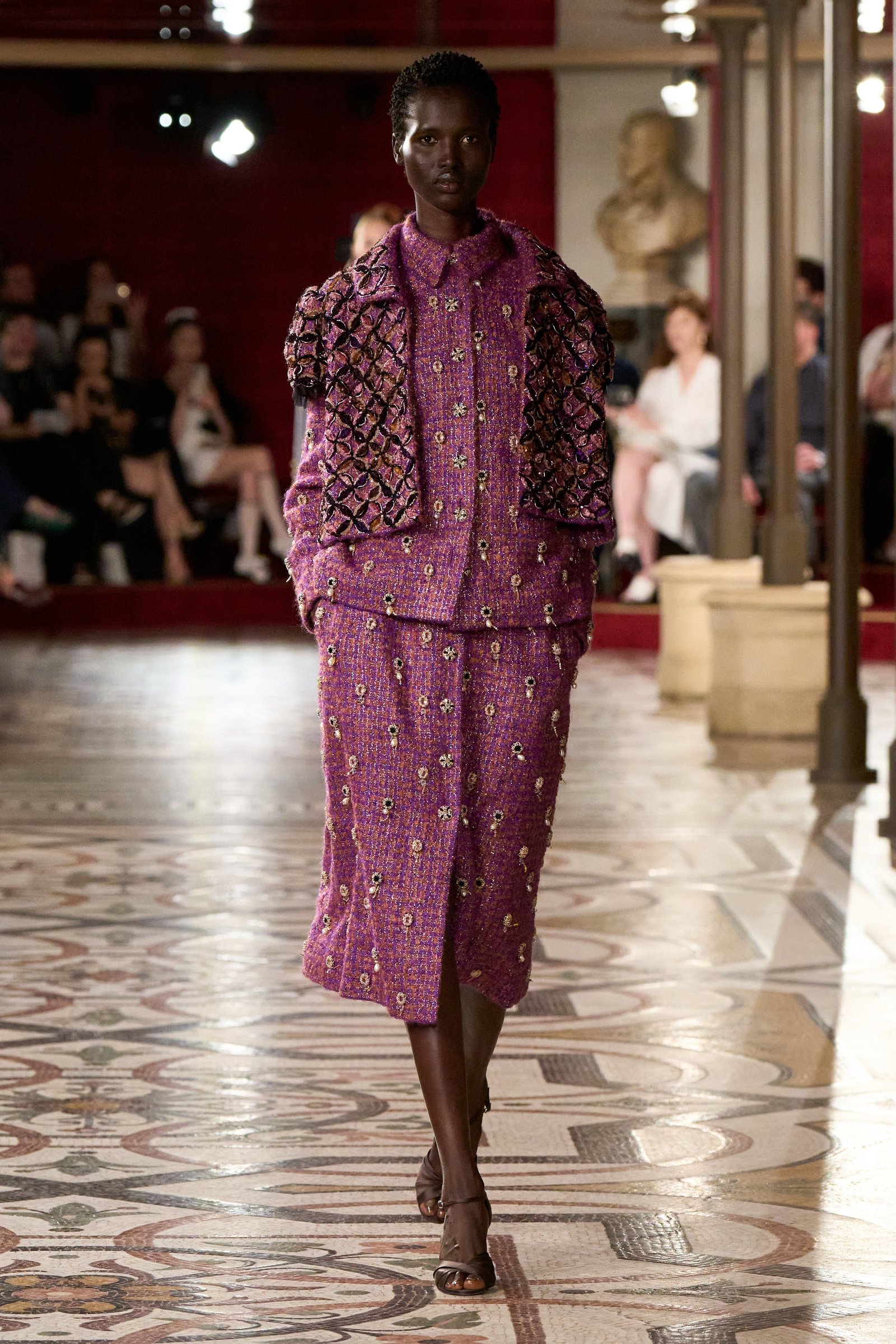 Image may contain Vivian Cheruiyot Person Standing Adult Clothing Footwear Shoe and Wedding